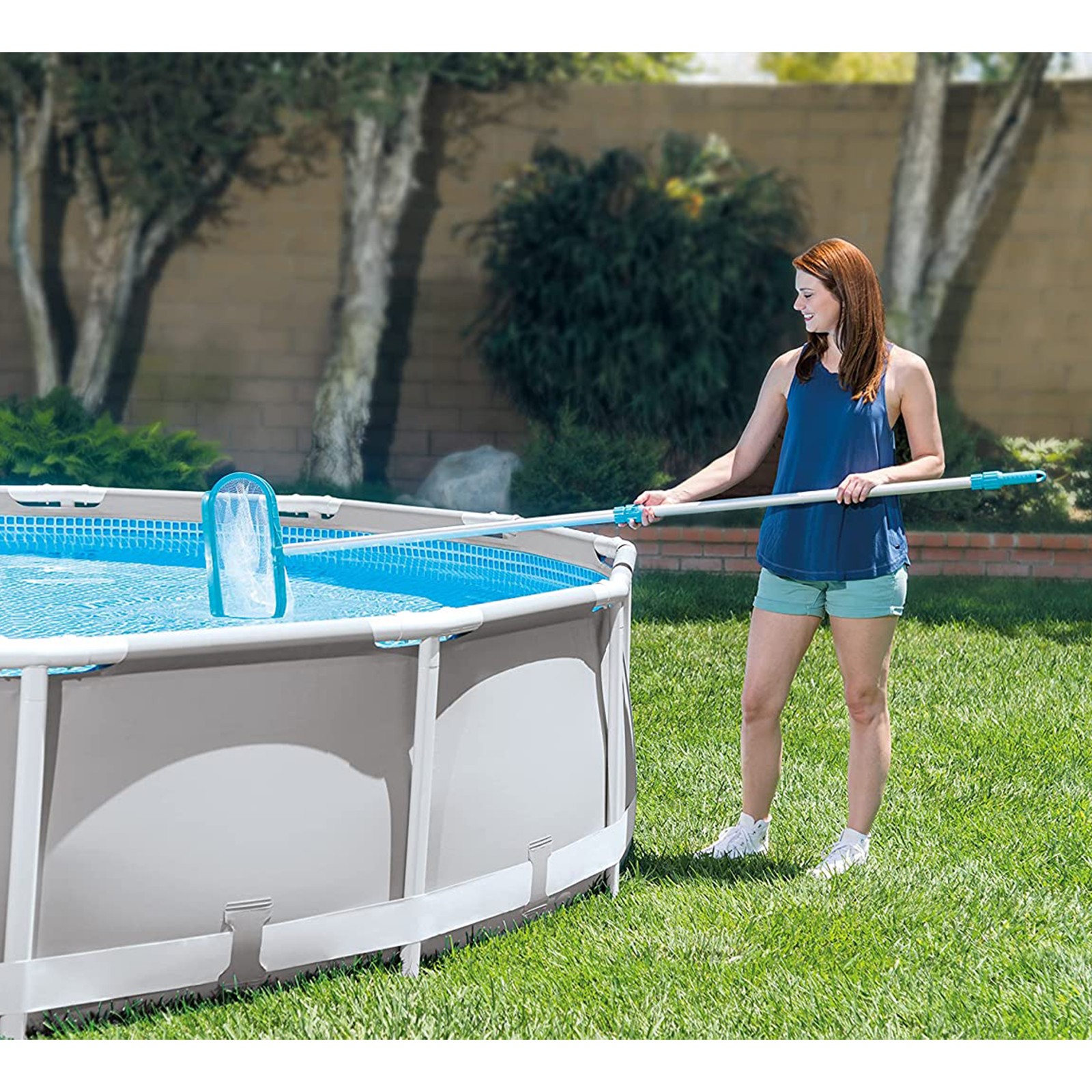 Intex Deluxe Cleaning Maintenance Swimming Pool Kit w/ Vacuum (Open Box)(2 Pack)