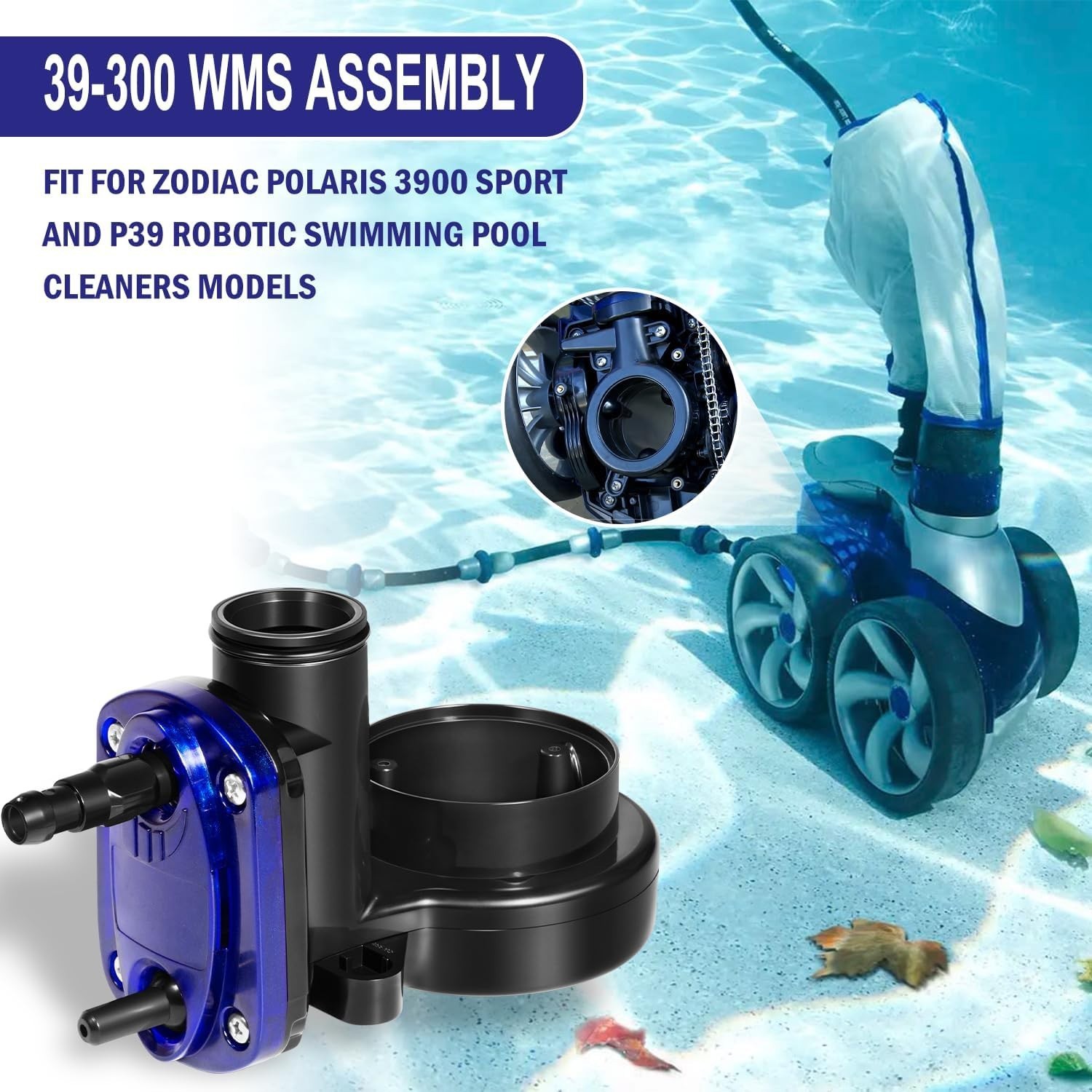 For Polaris Water Management System Assembly with O-Ring for 3900 (39-300)
