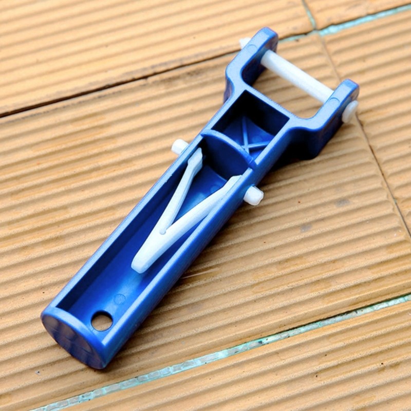 Vacuum Pool Brush Handle with V Clips & Pin for Swimming Pool Spa Vacuum 1 Piece
