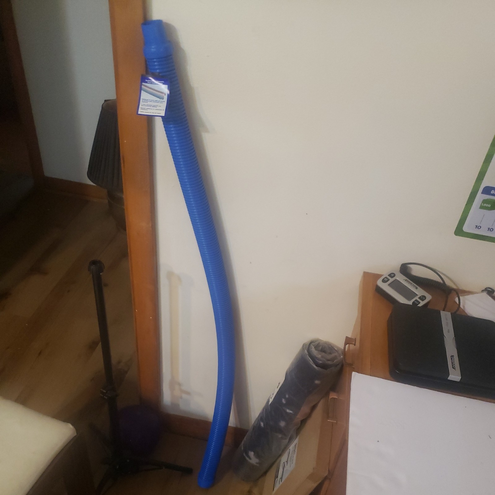 Puri Tech Pool Vac Hose Pentair Kreepy Krauly Barracuda 1.5 inch x 4ft Blue-9qty