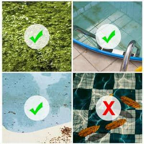 VINGLI Automatic Suction Side Pool Vacuum In Ground and Above Ground Pool Grey
