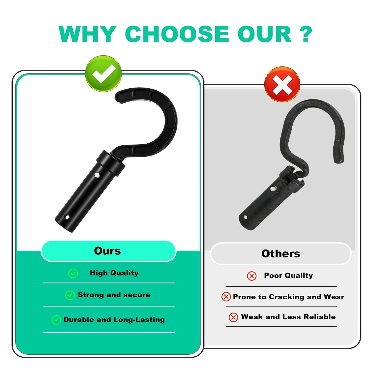 Universal Pool Robot Hook Attachment for All Robotic Pool Cleaners