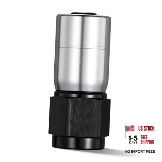 Crimp Swivel Hose End Fitting for CPE Braided Hose 6AN Straight