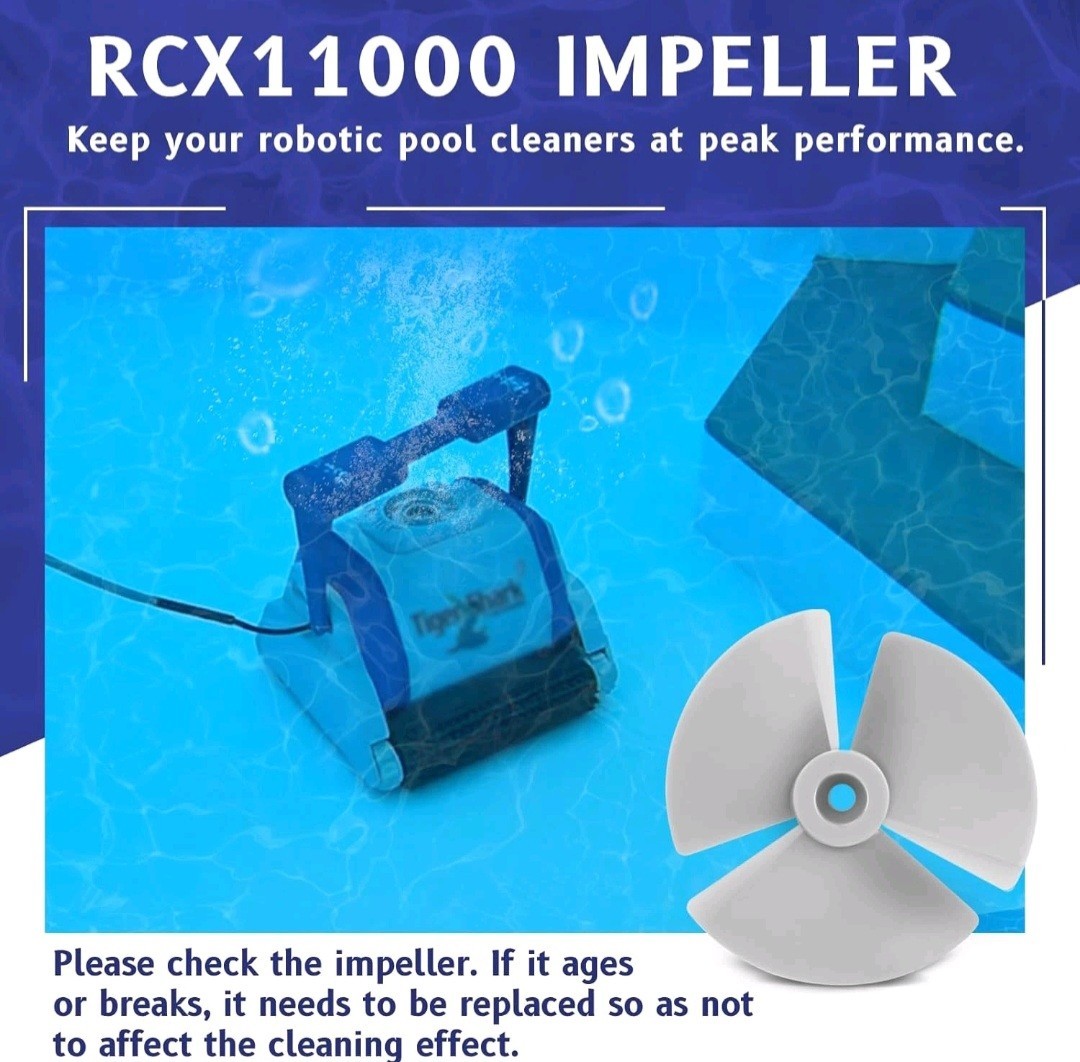 RCX11000 Impeller Replacement for Hayward Tigershark Qc/Shark/Sharkvac.