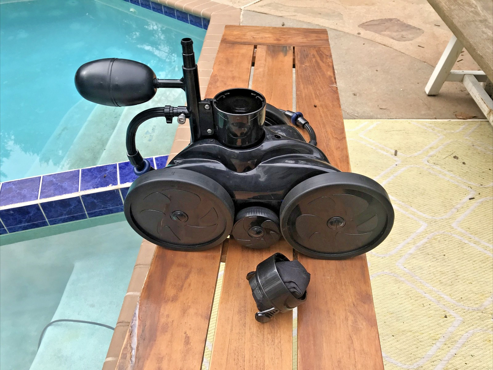 Polaris 280 Black Max Style Pool Cleaner + Debris Bag NEW – NO HOSES (HEAD ONLY)