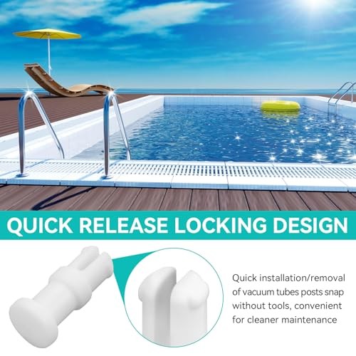 Pentair Legend Vac Tube Posts – EU147 Snap – Pool Cleaner Parts