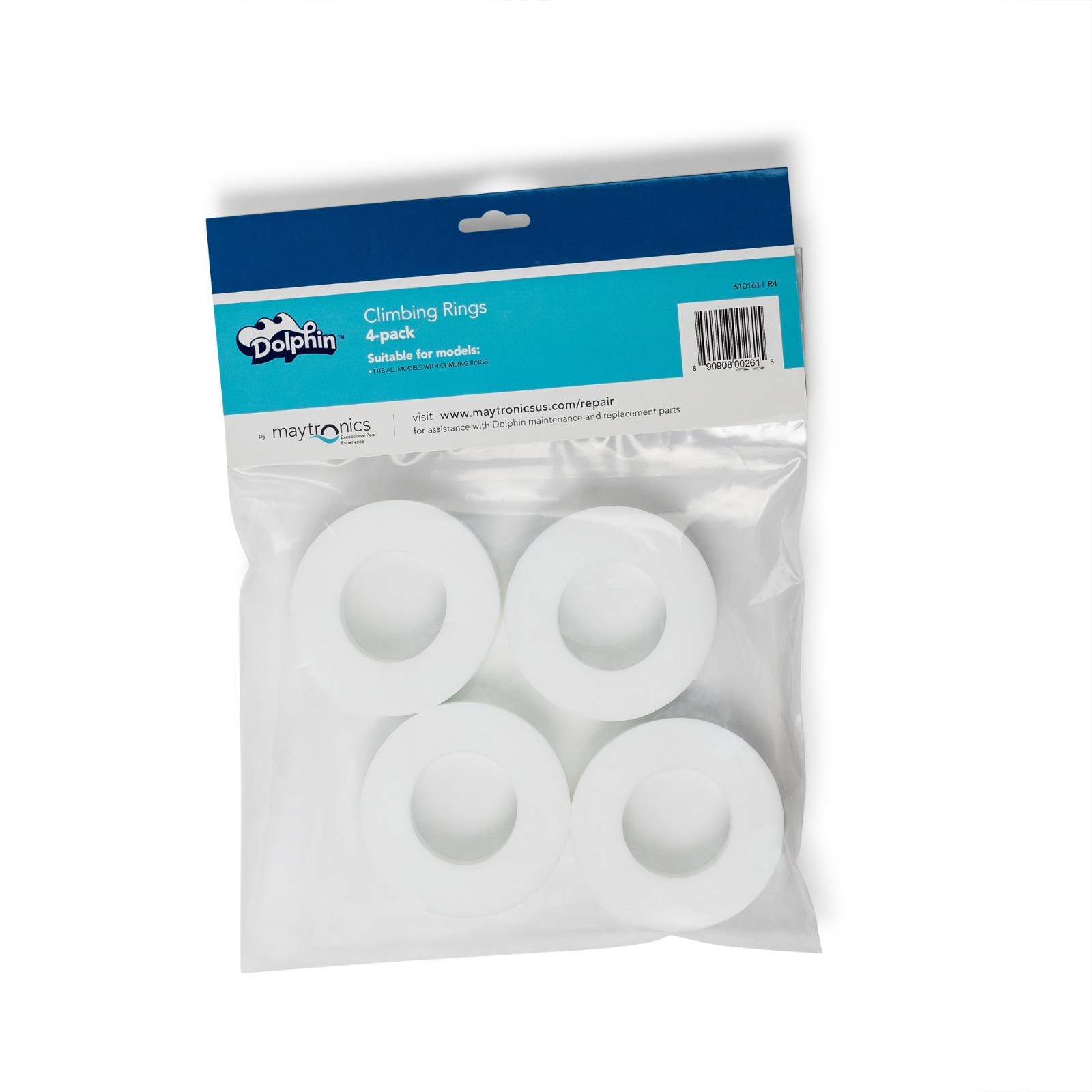 Maytronics Dolphin Sponge Climbing Rings 4-Pack – Part #6101611-R4