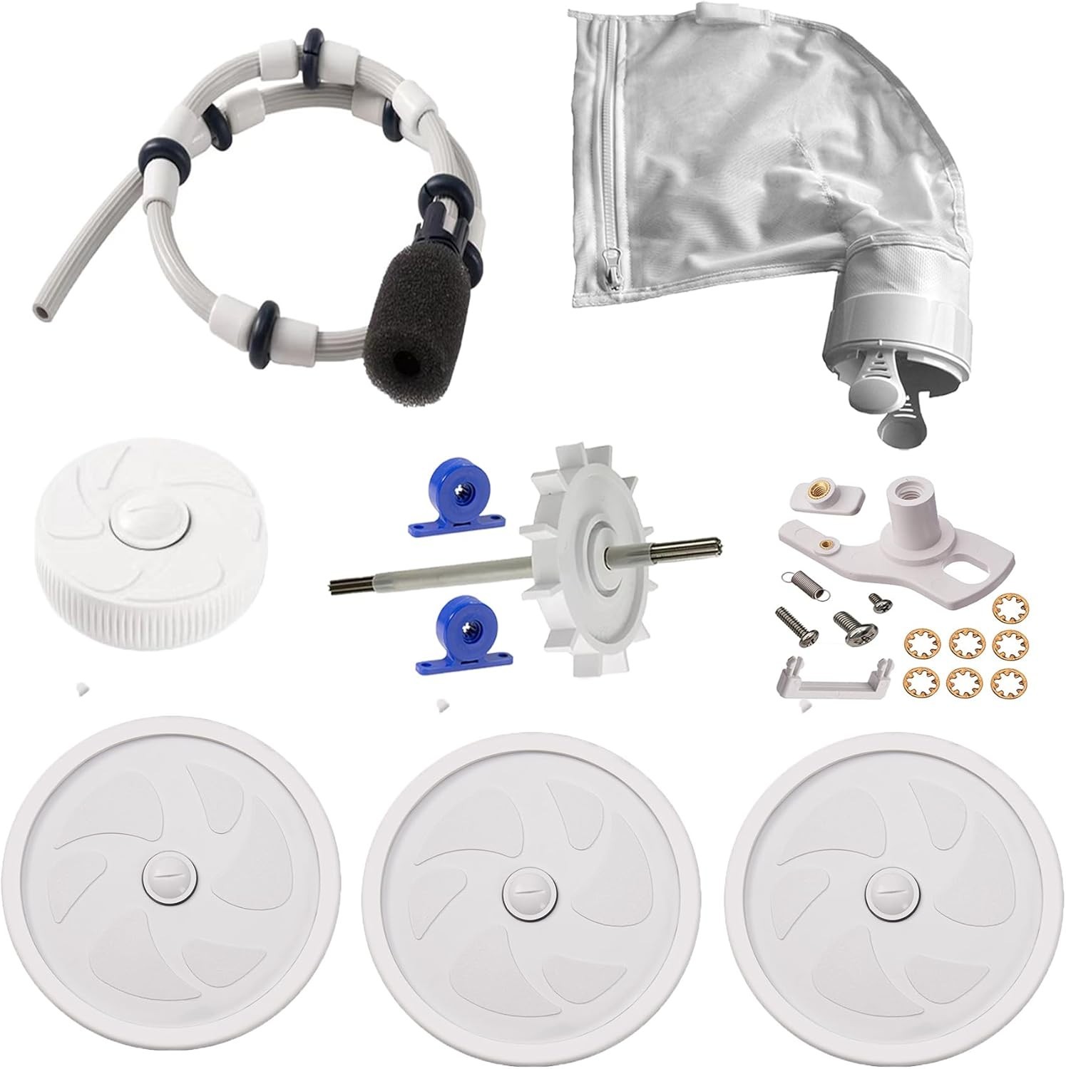 Pool Cleaner Tune Up Kit for Polaris 280 TR28P All-Purpose Bag Hose Wheel