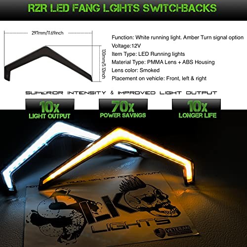 Red LED Tail Light Kit for UTV