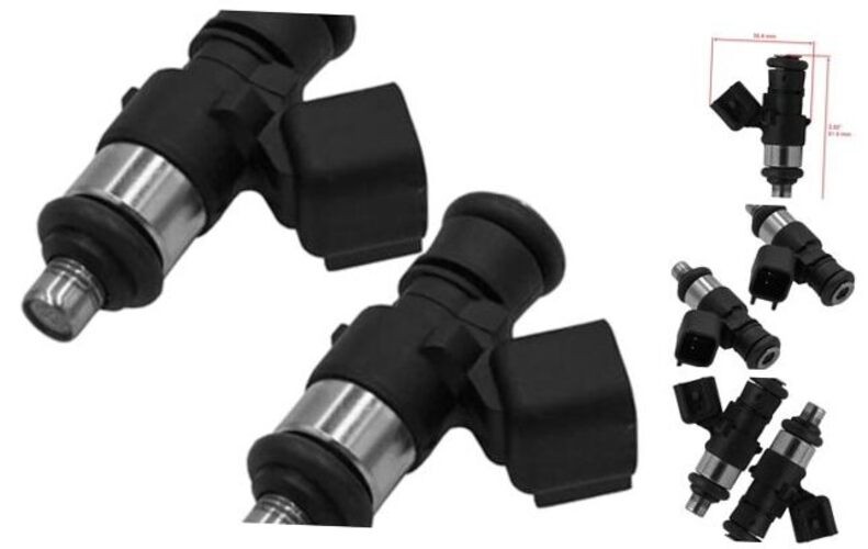 2 Fuel Injector Compatible with Polaris Ranger Xp 900 2013 2014 2015 2016