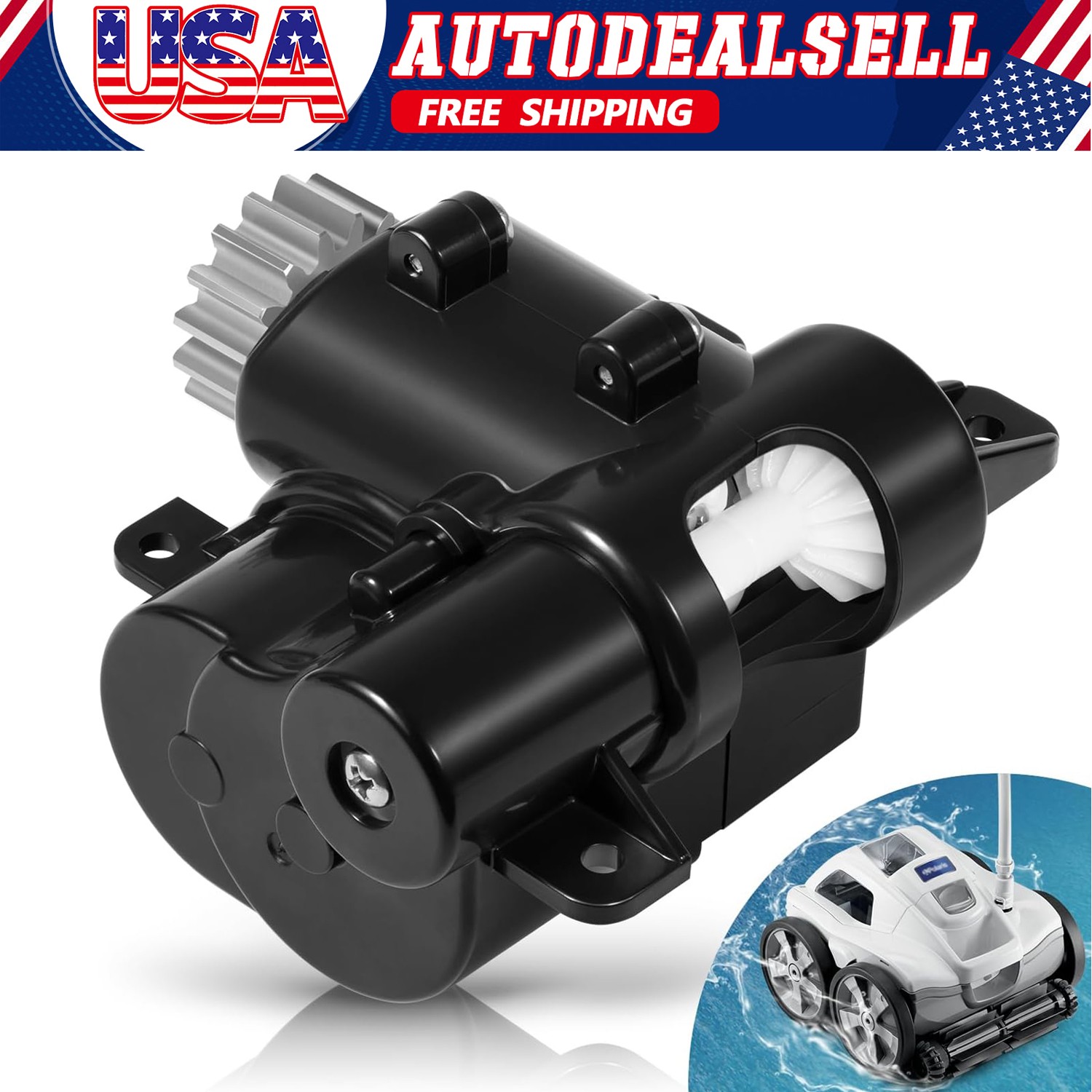 Gearbox Assembly R0837300 for Zodiac Polaris Quattro P40/Sport Pool Cleaner