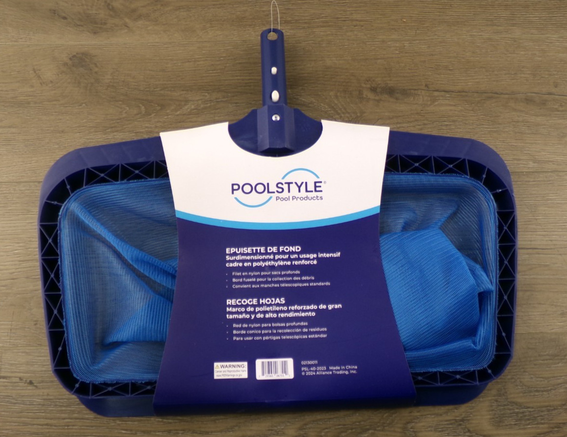 PoolStyle Heavy Duty Oversized Pool Leaf Rake (Box of 12) S7
