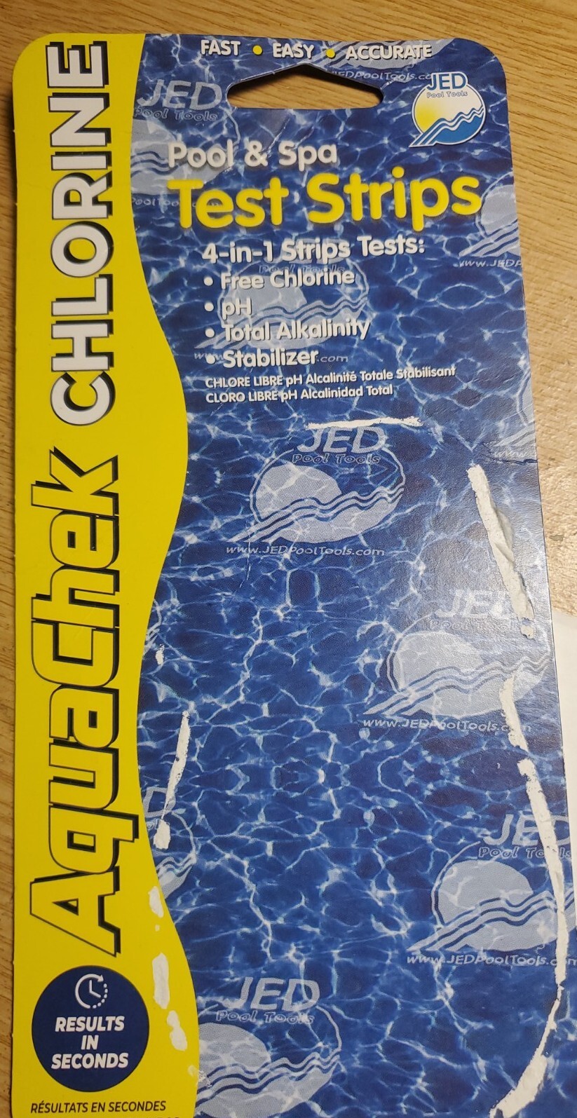 JED Pool Tools AQUACHEK pool & spa testing JED#00-AC-490