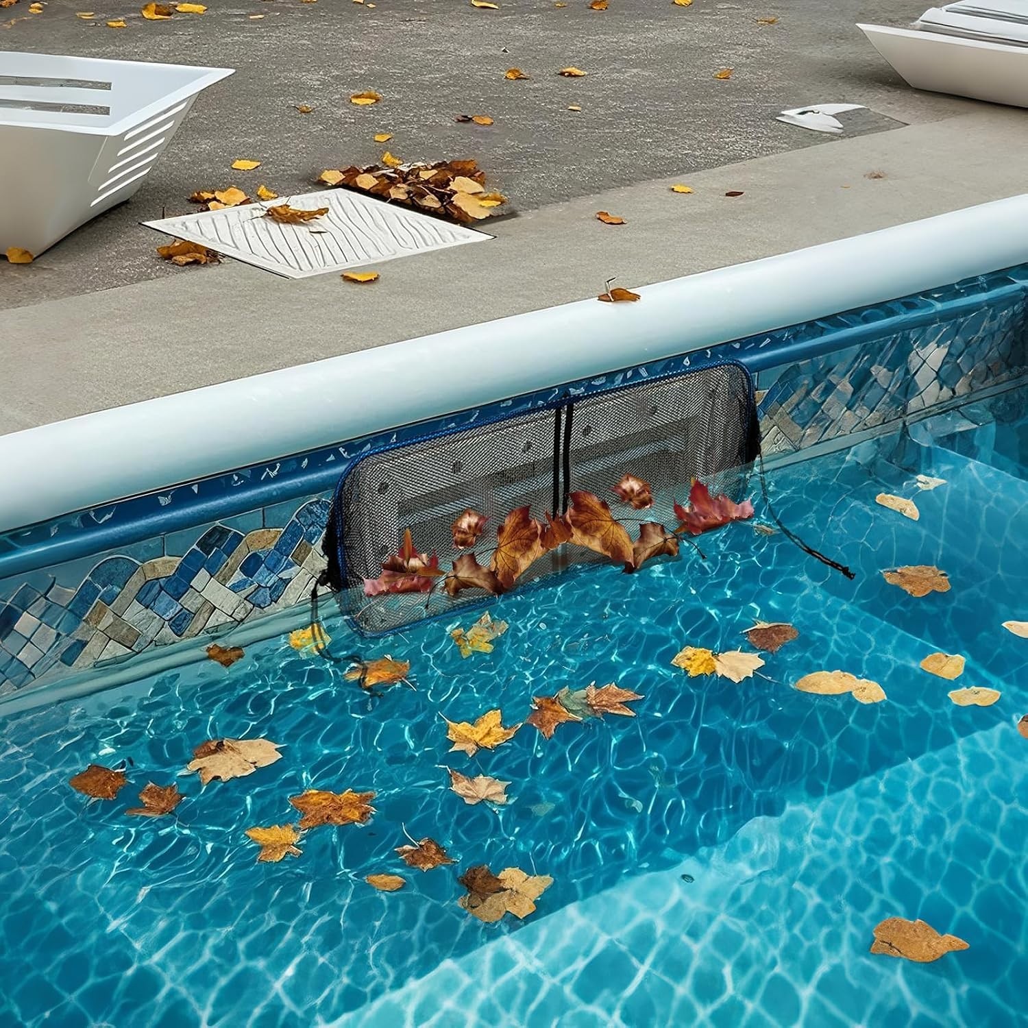 Anti-Rust Swimming Pool Skimmer Guard Net for Vinyl Pools