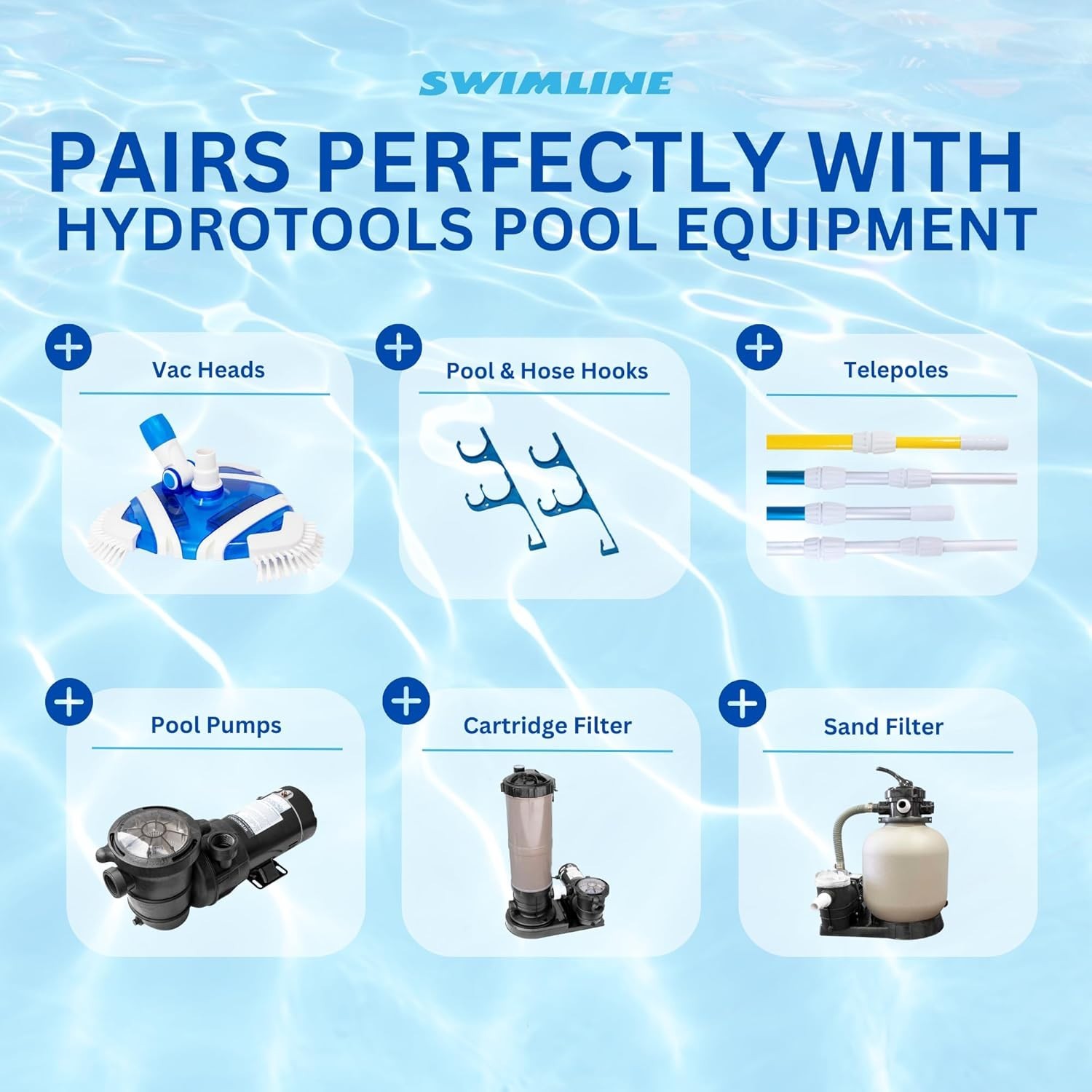 Kink Resistant Pool Vacuum Hose 1.25 Inch by 18 Feet for Hassle Free Cleaning