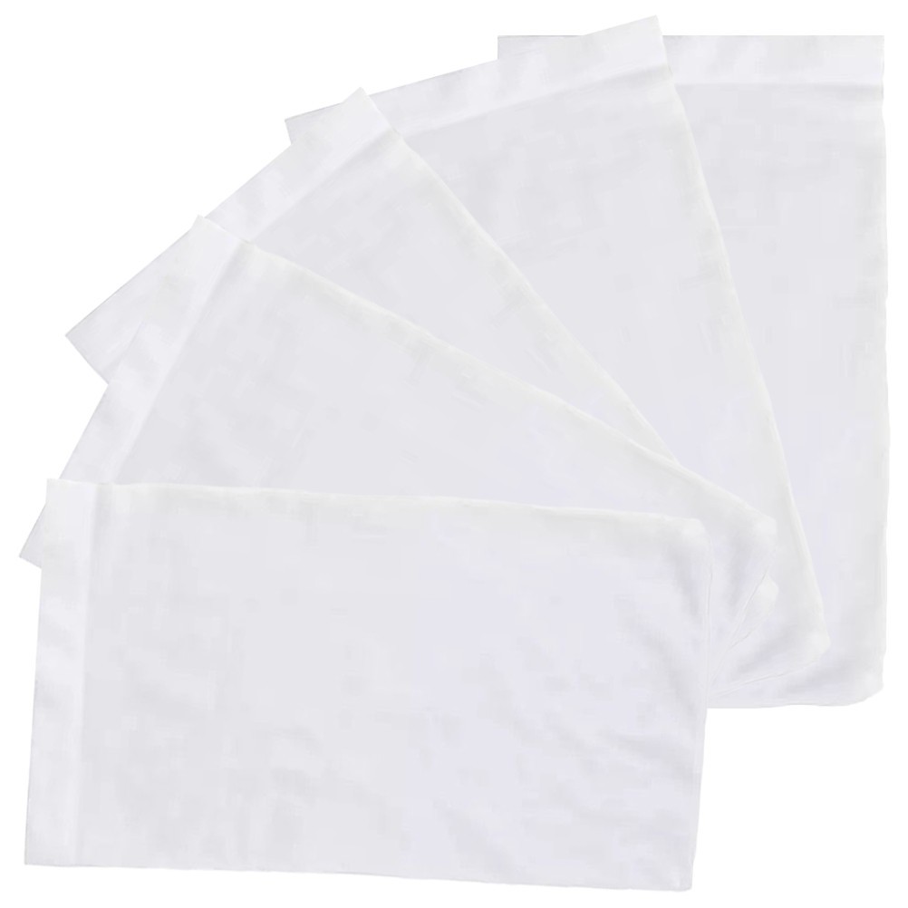 5pcs Swimming Pool Garbage Cover Pool Filter Socks Optional Socks (White)