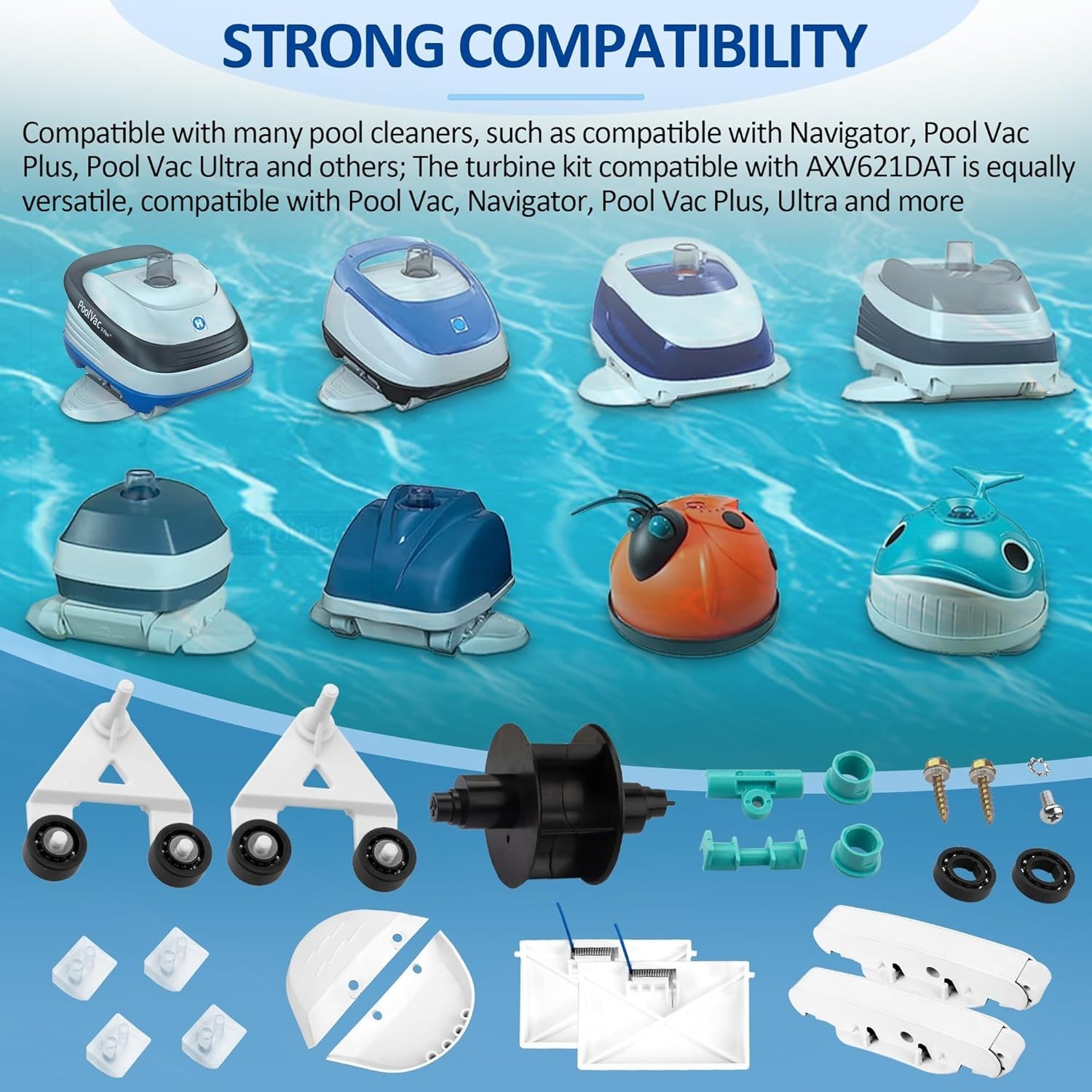Hayward Navigator Pool Cleaner Kit – Replacements$^