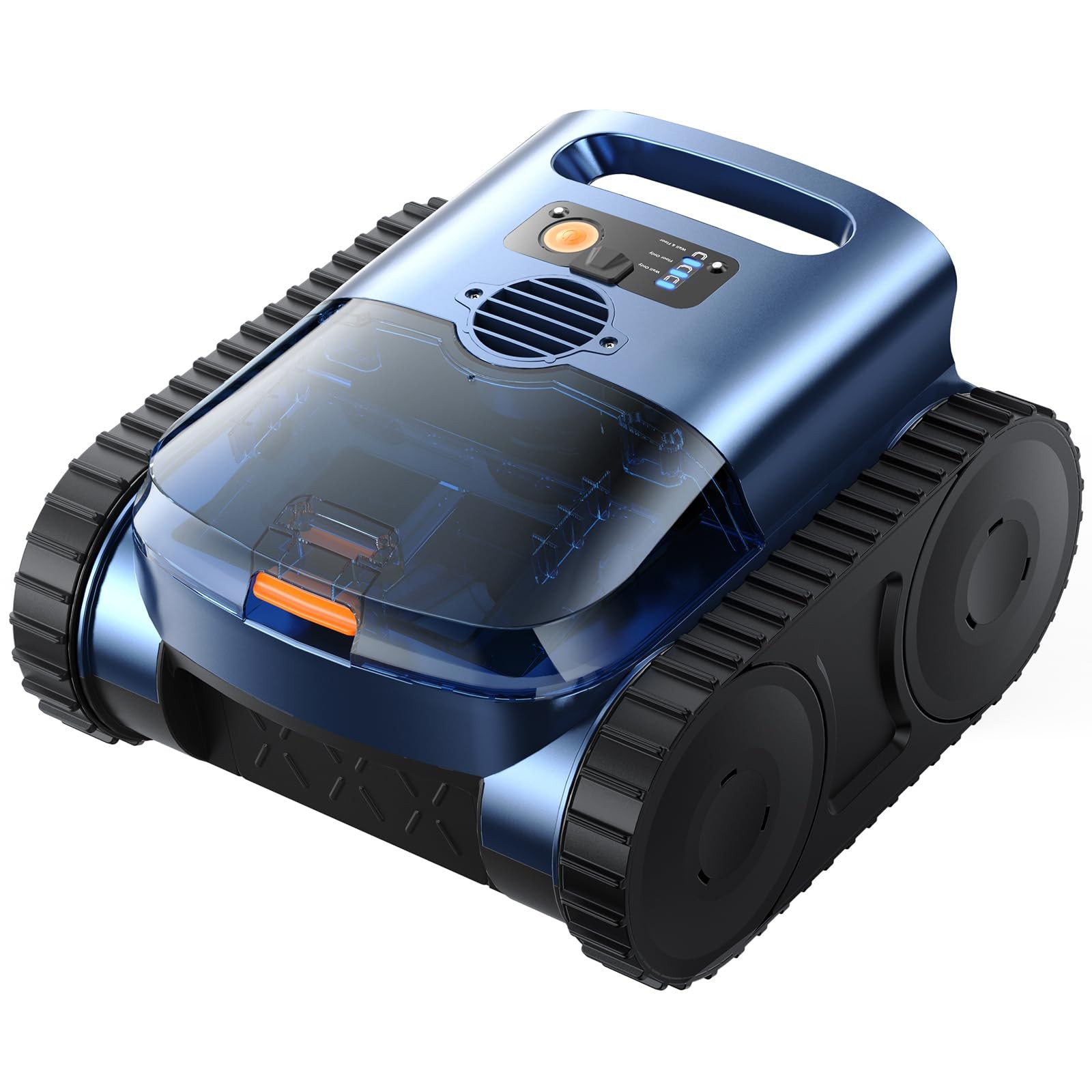 Robotic Pool Cleaner Cordless Vacuum Automatic Robot 2150 Sq.ft 180min Runtime