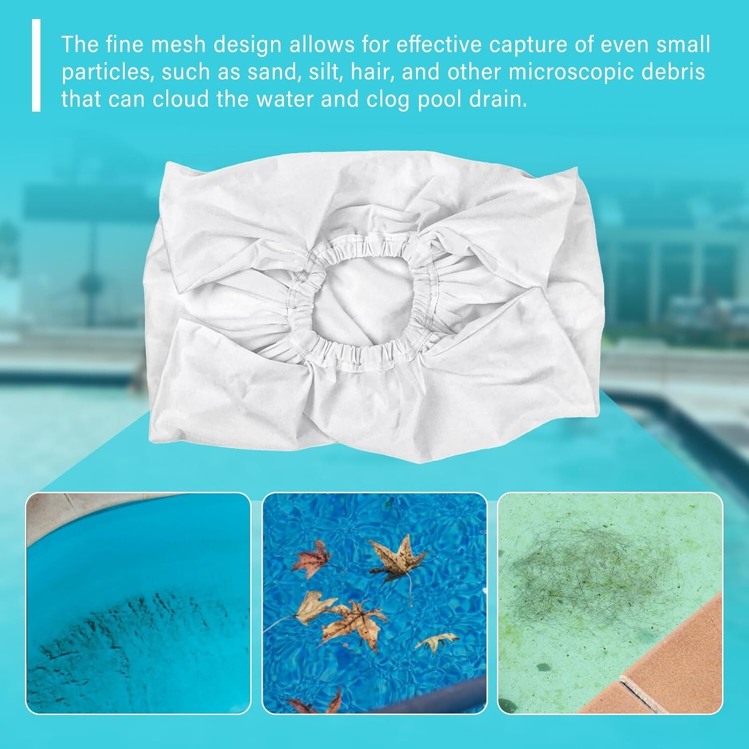 Pool Cleaner Filter Bag Replacement for Aquafirst & Aquabot Fine Mesh 1 Pack