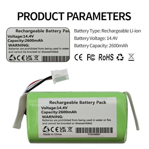X10 Pro Omni Replacement Robot Vacuum Battery Compatible with Eufy X10 1-Pack