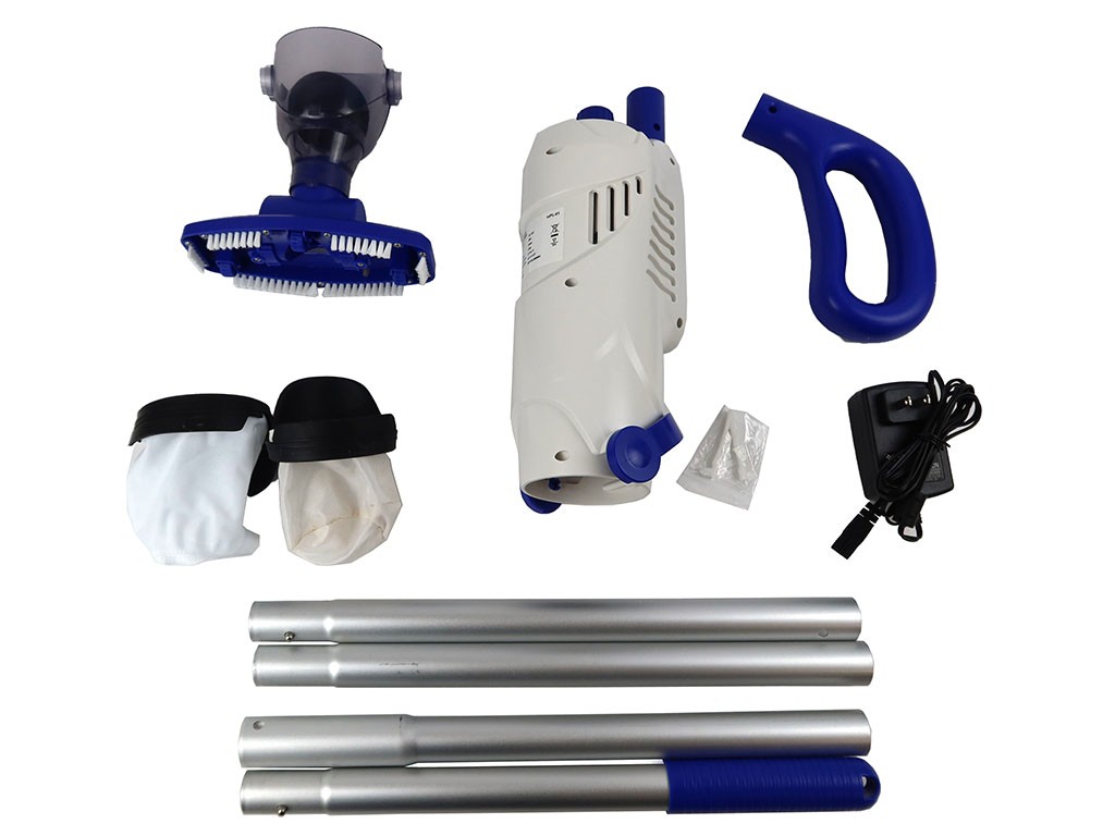 NICHRO 60W 18GPM SUCTION CORDLESS HANDHELD POOL VACUUM CLEANER US-PL-01-A