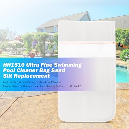 HH1510 Ultra Fine Debris Bag Replacement for Hammer-Head Swimming Pool Cleaner