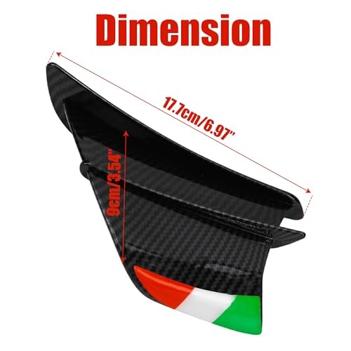 Motorcycle Winglet Aerodynamic Wing Kit Spoiler Compatible with Ducati 899 959