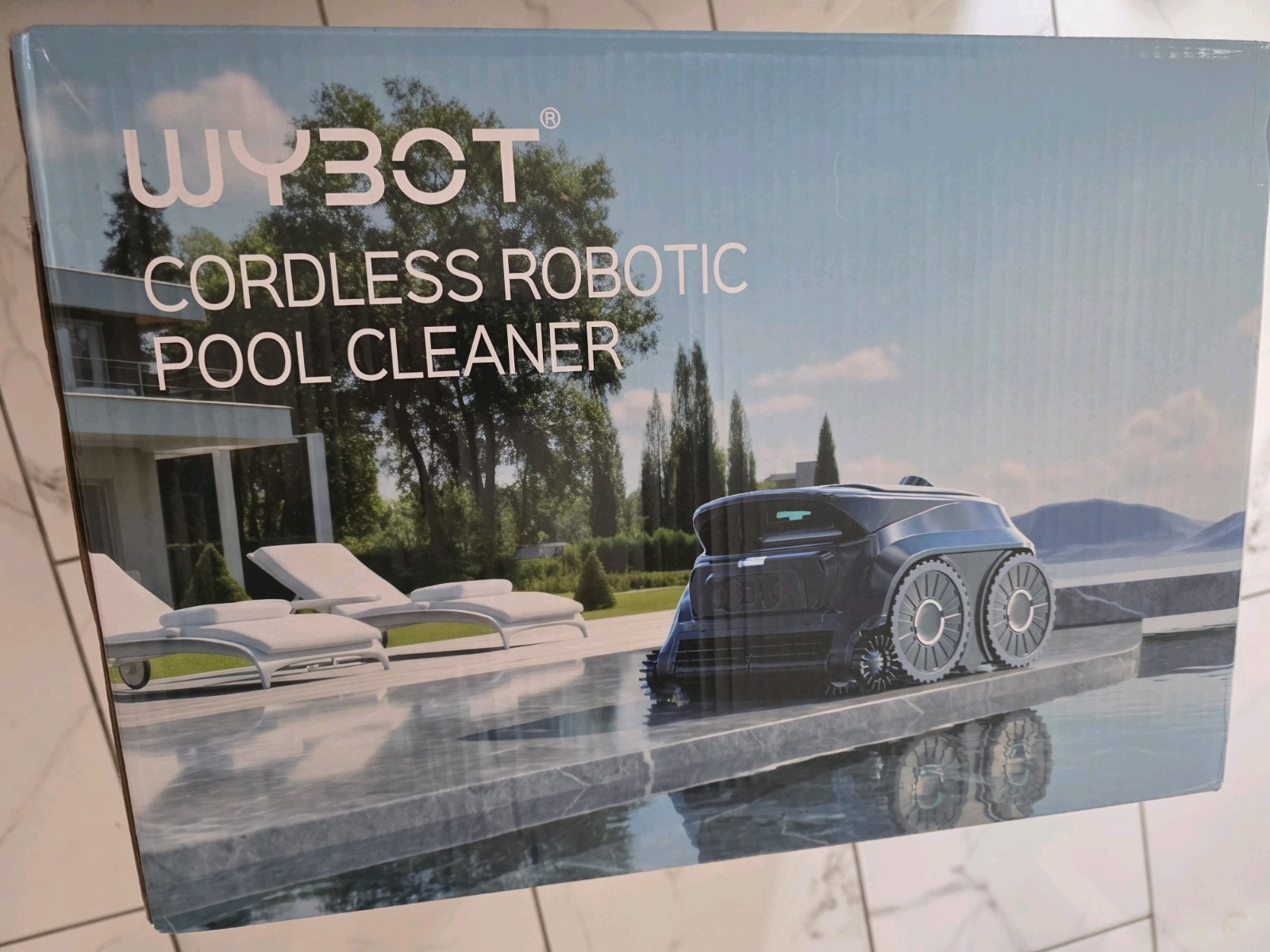WYBOT B1 Cordless Robotic Pool Vacuum Inground App Navigation Carbon 2026 NEW