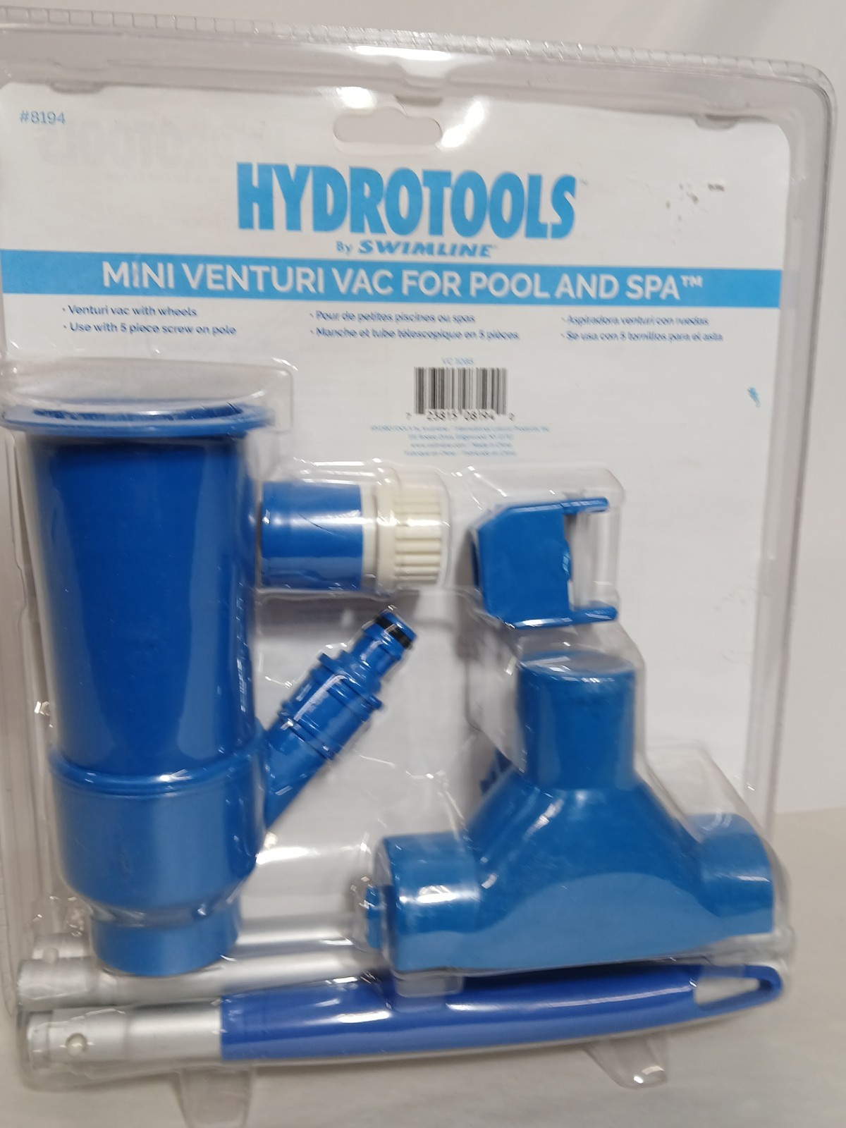 HydroTools by Swimline Mini Venturi Vacuum Pool Spa Cleaner (NEW)