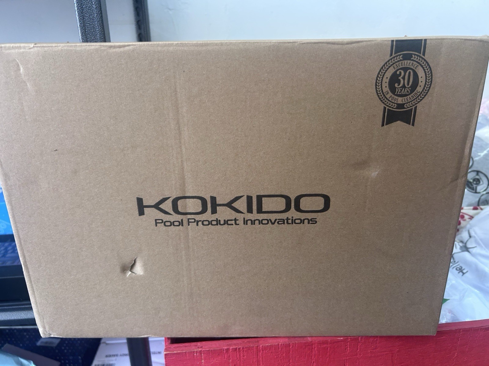 KOKIDO Rechargeable Medium Duty Pool Leaf Vacuum Cleaner, XV410 Medium duty