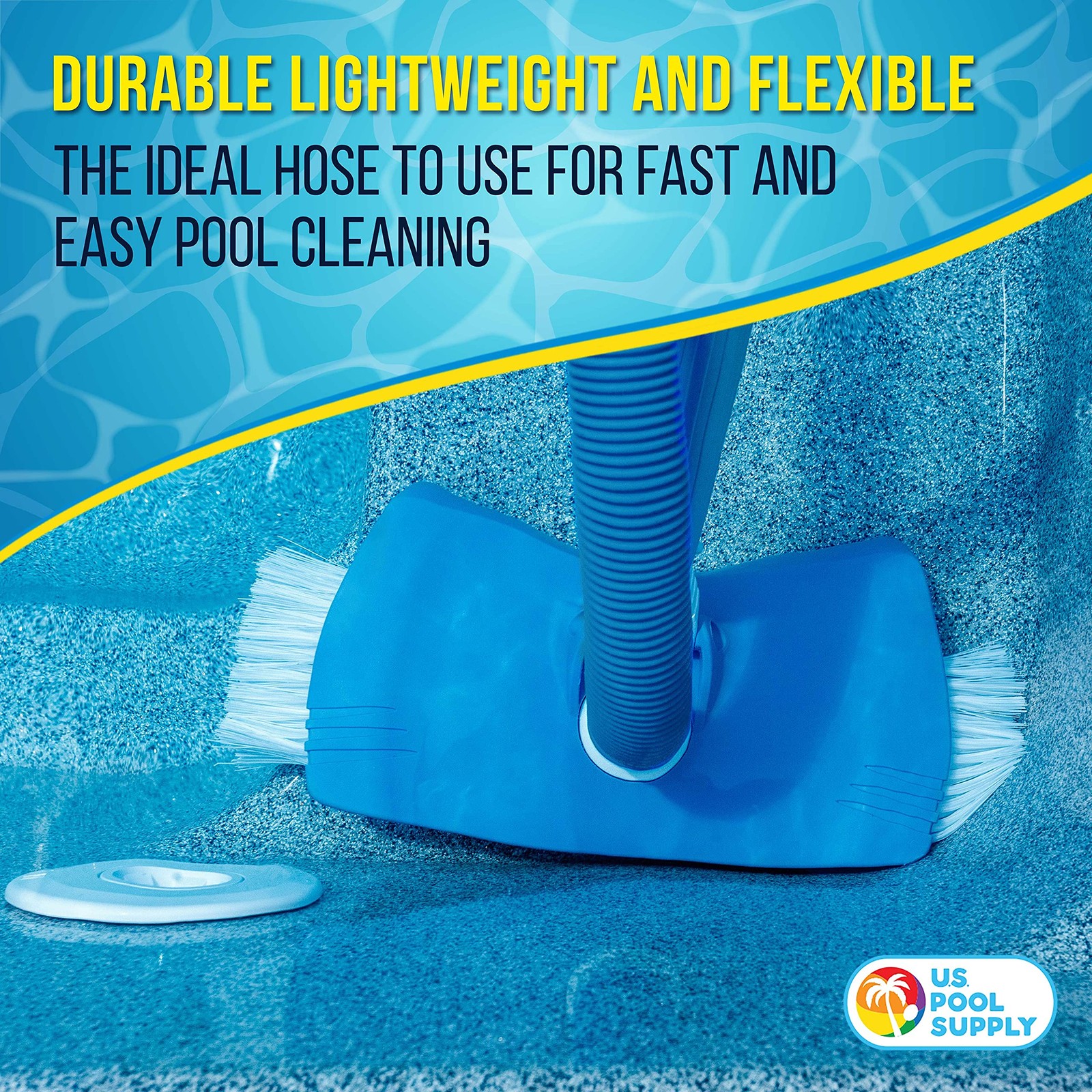 U.S. Pool Supply 1-1/2&Prime; x 25 Foot Professional 1-1/2-inch x 25-foot, Blue