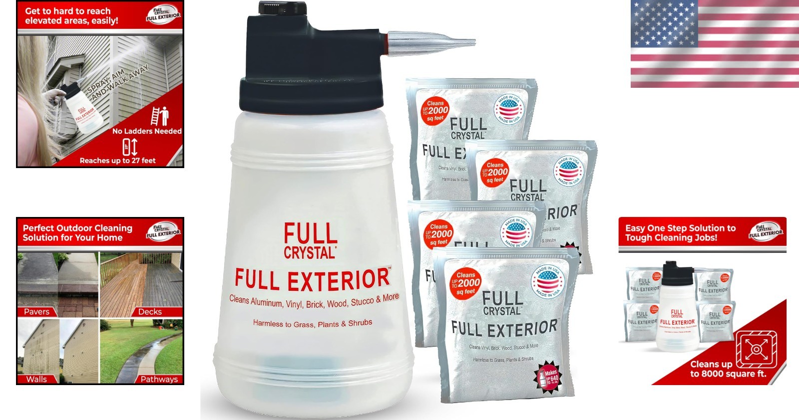 Concentrated Outdoor Cleaning Solution