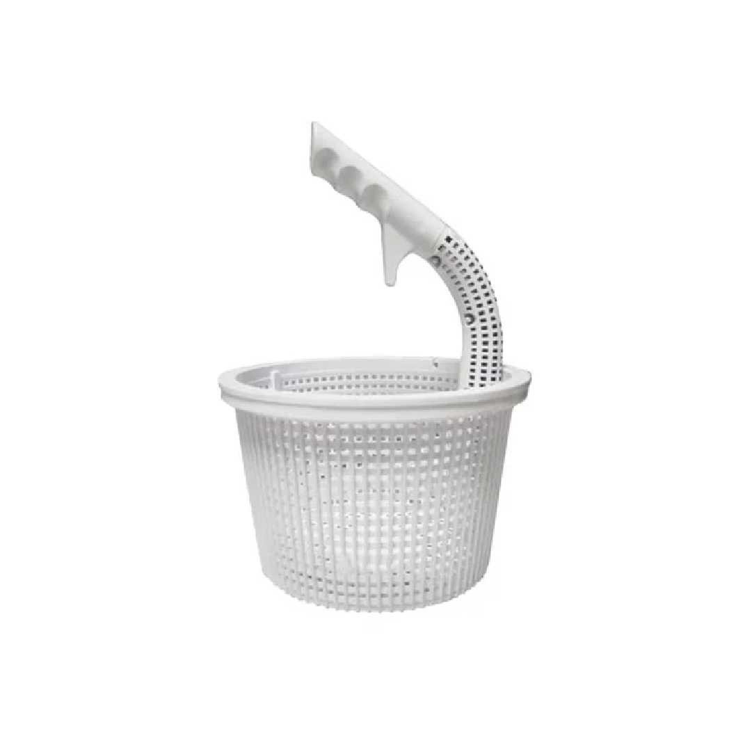 JED POOL TOOLS 46-1070DX-B Deluxe Skimmer Basket 1/2&Prime; Plastic Flow Skim Handle
