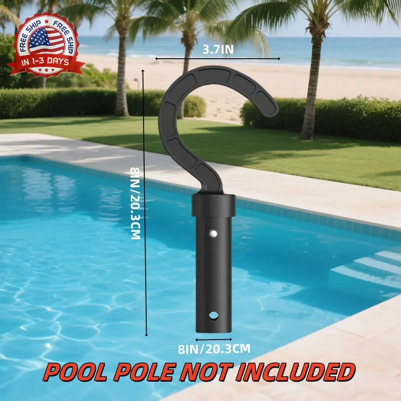 Hook for Robotic Pool Cleaner and Underwater Robot Swimming Pool Cleaners, Pool