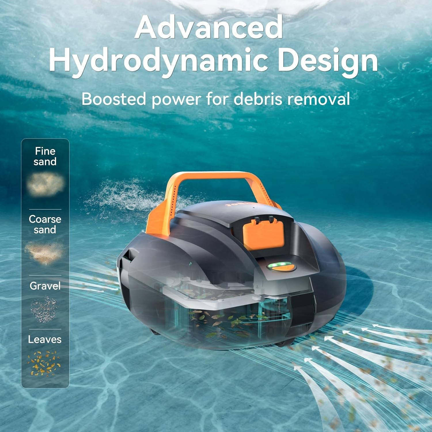 S1 Dual-Motor Pool Vacuum: Lightweight, Efficient & Cordless Cleaning Solution