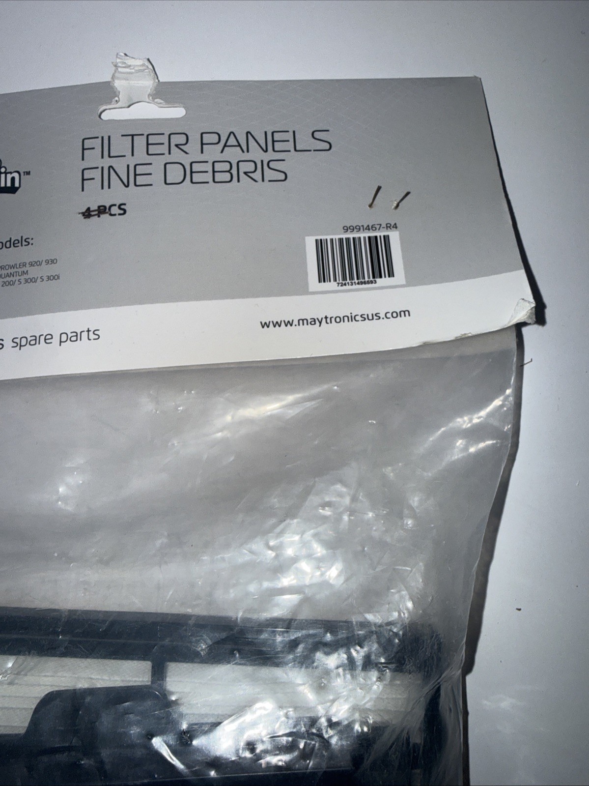 Maytronics 4-Panels Ultra Fine Filter Cartridge for Pool Cleaners (9991467-R4)