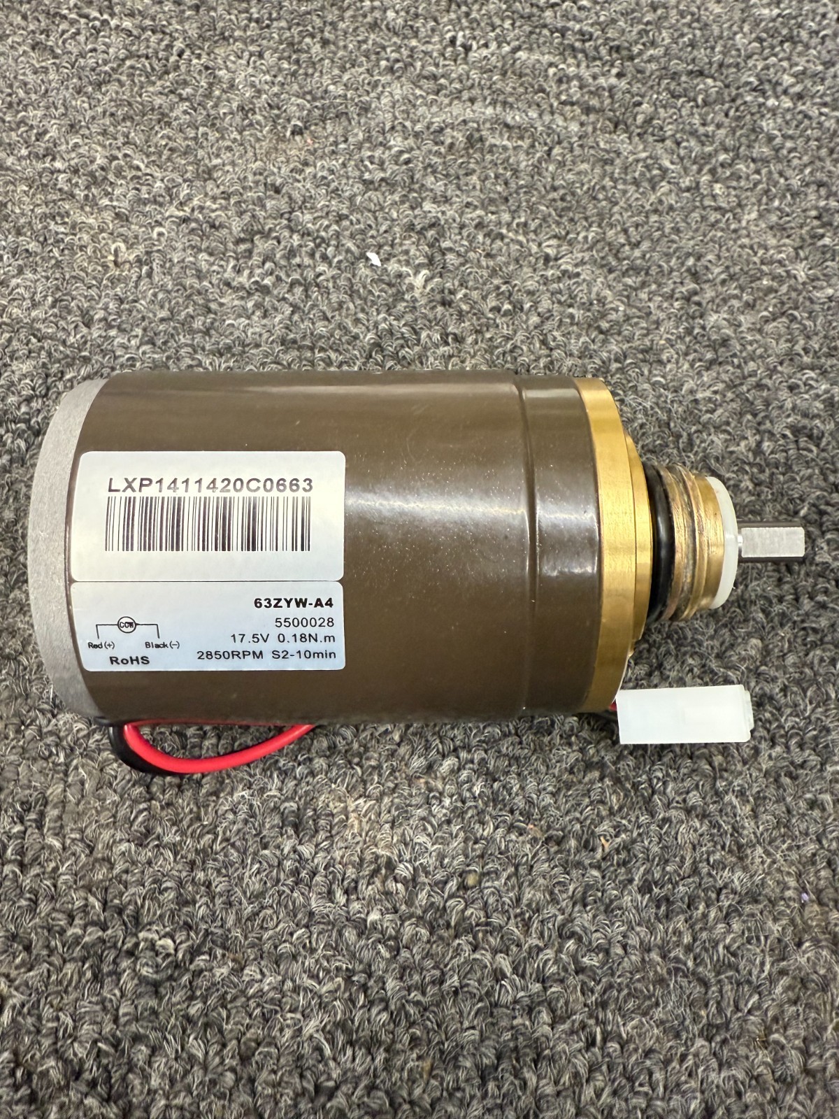 MAYTRONICS DOLPHIN M400, SUPREME, SIGMA PUMP MOTOR 5500028 , 63ZYW-A4( USED