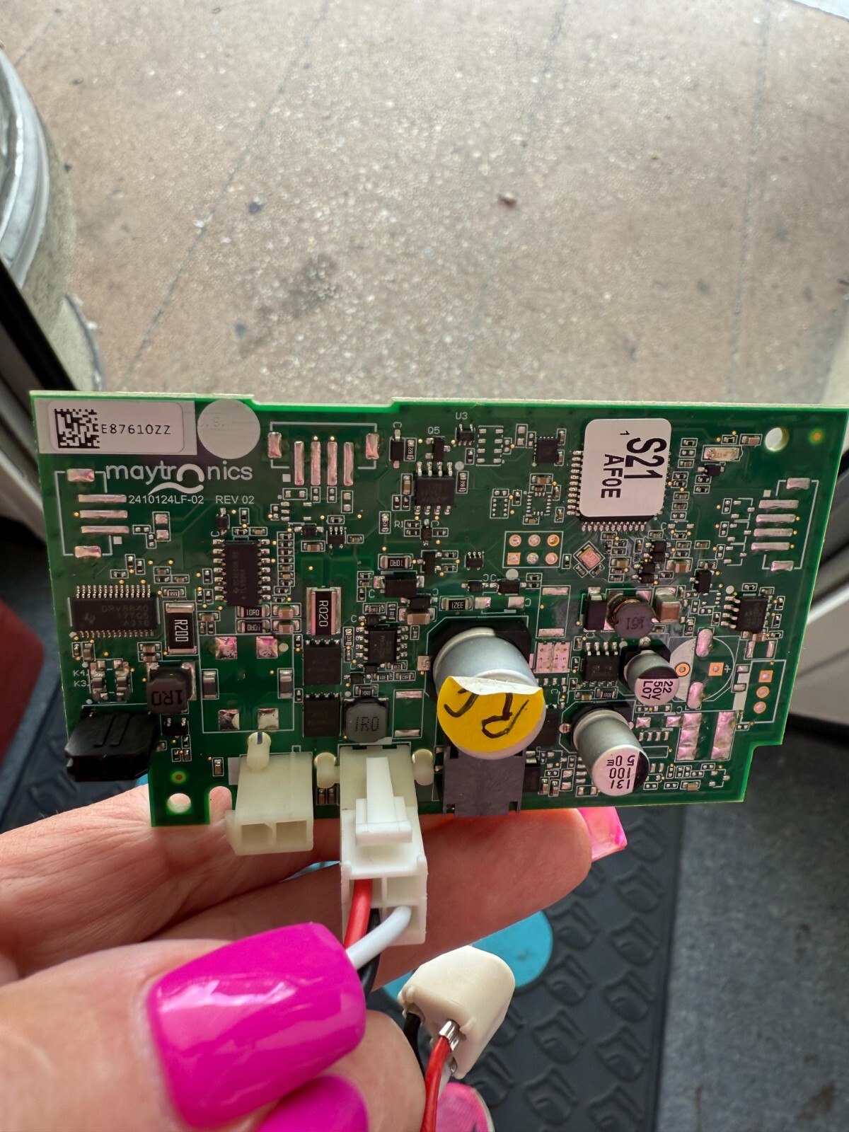 MAYTONICS DOLPHIN CIRCUIT BOARD FOR DOLPHIN PROTEUS DX3 CLEANER 2410124LF-02