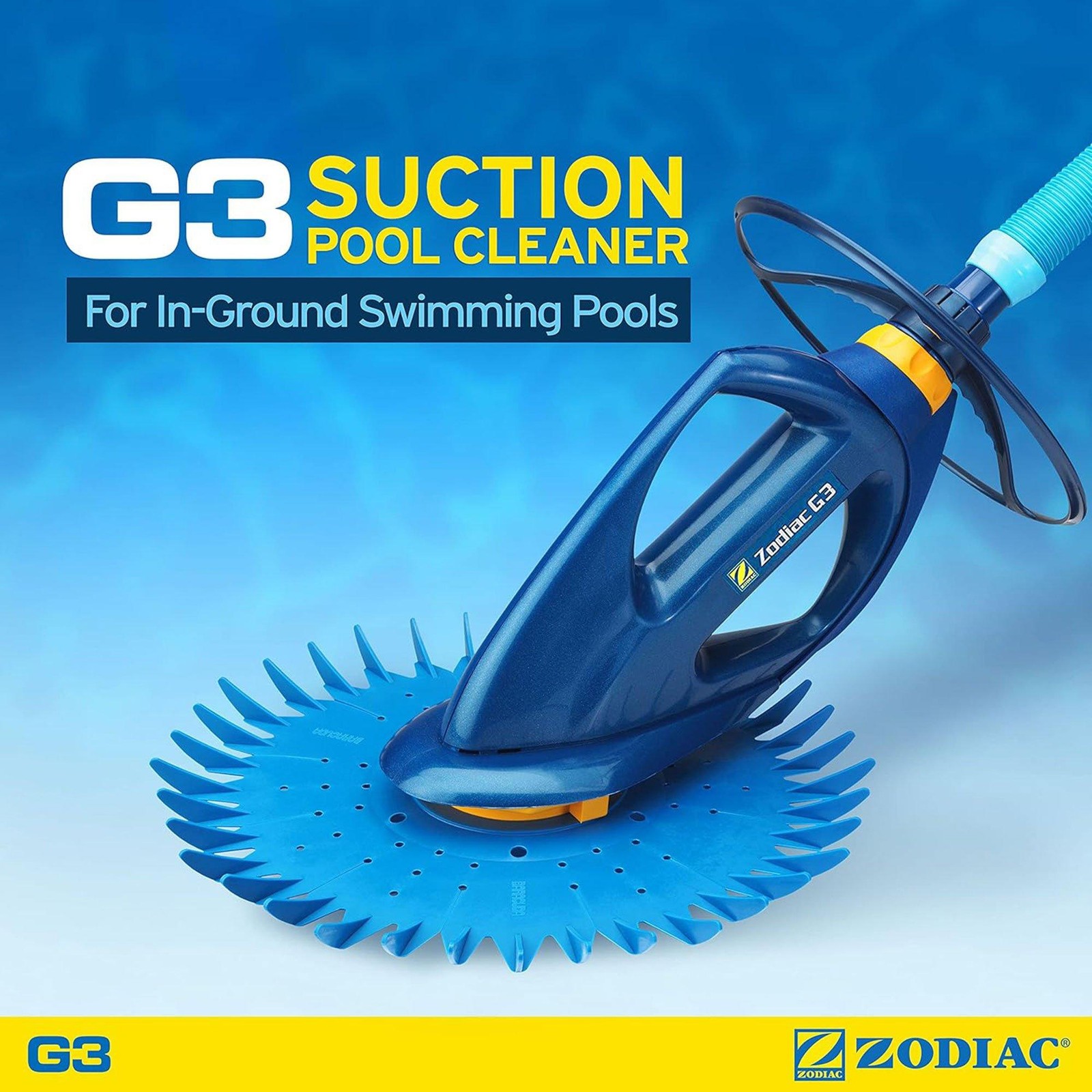 The Zodiac G3 Advanced Suction Side Automatic Pool Cleaner (W03000)