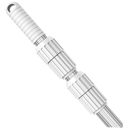Professional 15 Foot Swimming Pool Pole Telescopic Aluminum Fits Pool 15 feet