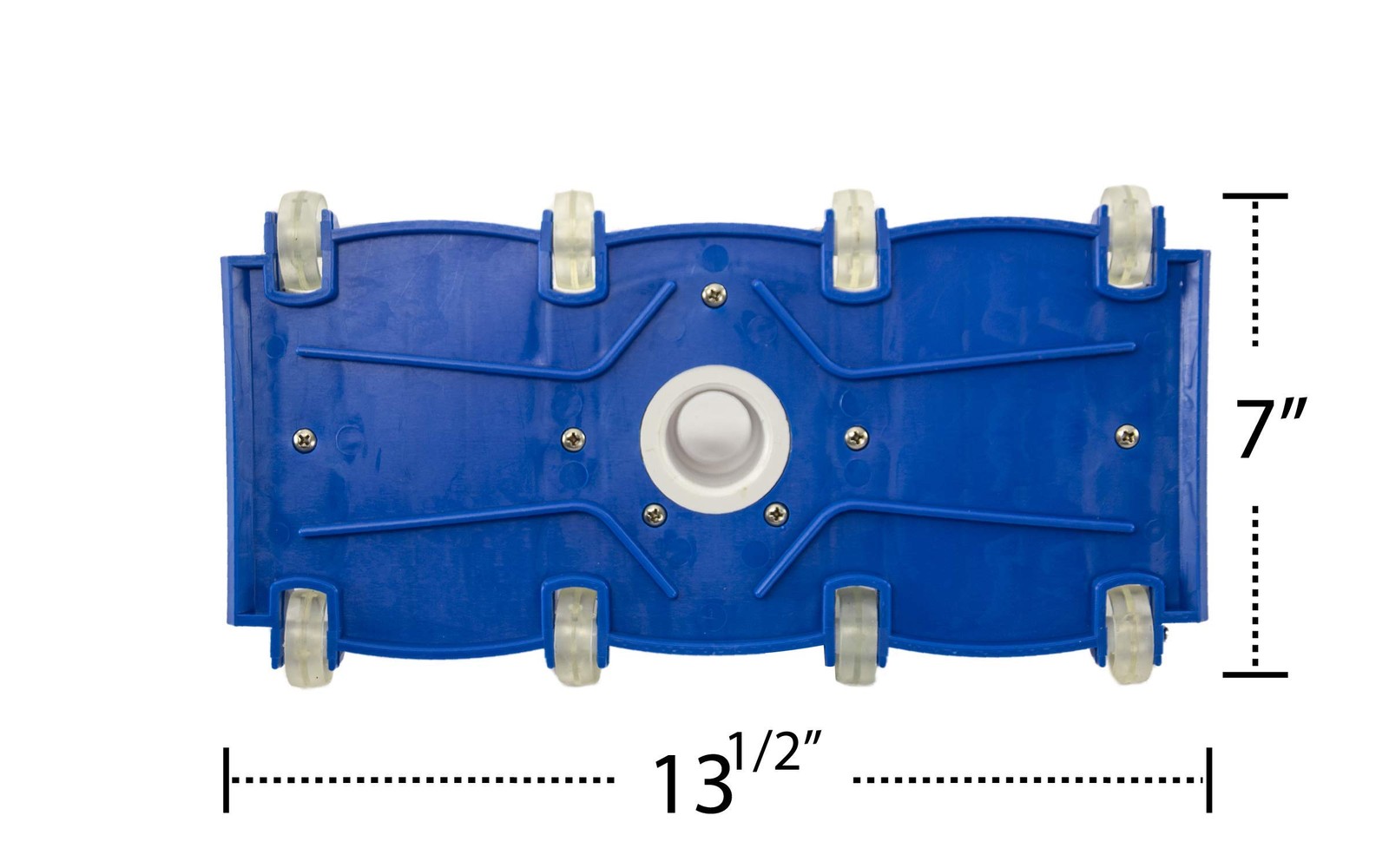 SWIMLINE HYDROTOOLS Manual Pool Vacuum Head Attachment One Size, Concrete Vac