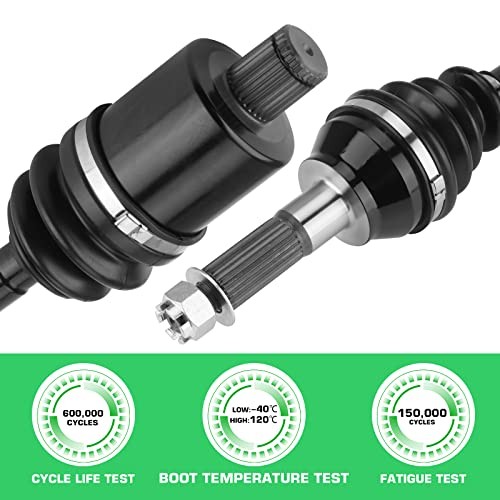 Rear Left/Right CV Axle Fit for Polaris RZR XP 900 2011-2013; For 1*Rear Axle