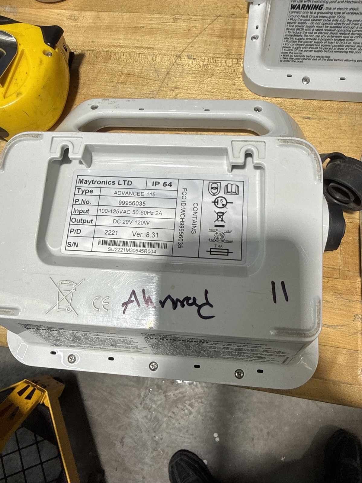 Maytronics Dolphin 99956035 Power Supply TESTED Working Manual Mode