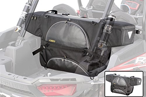 UTV Rear Cargo Bag Fits Most Polaris RZR Models One Size Black