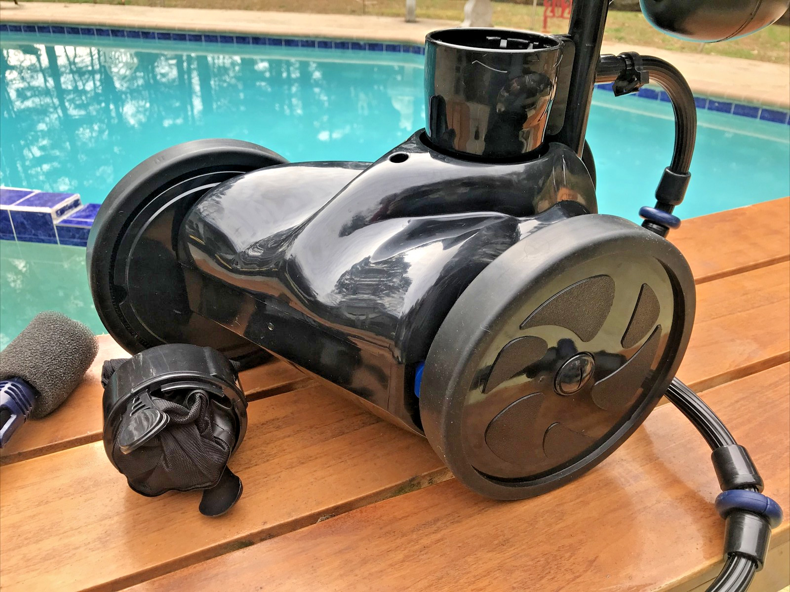 Polaris 280 Black Max Style Pool Cleaner Head+ Debris Bag NEW – NO HOSES