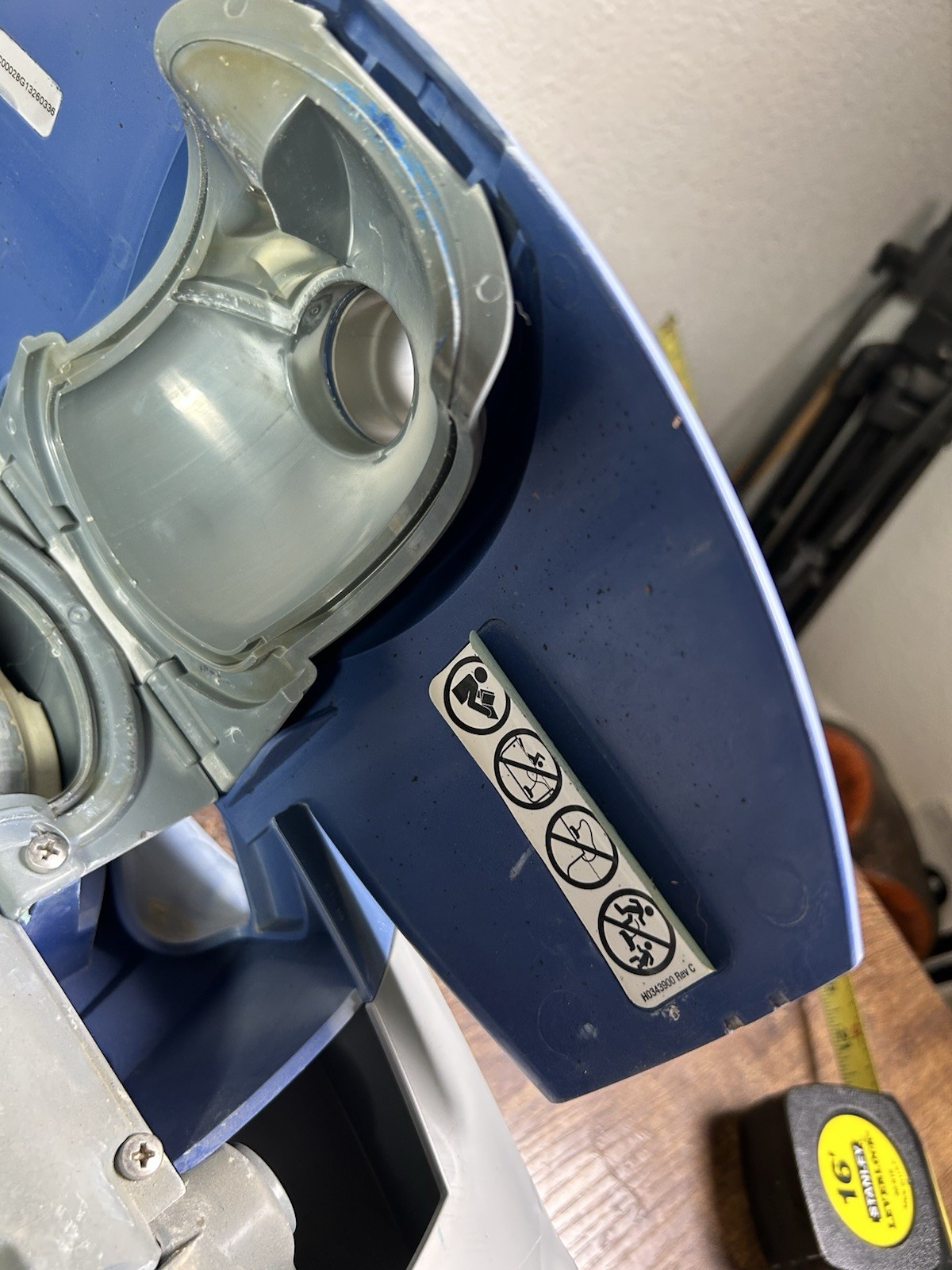 ZODIAC BARACUDA MX8 Pool Cleaning Robot Head – UNTESTED