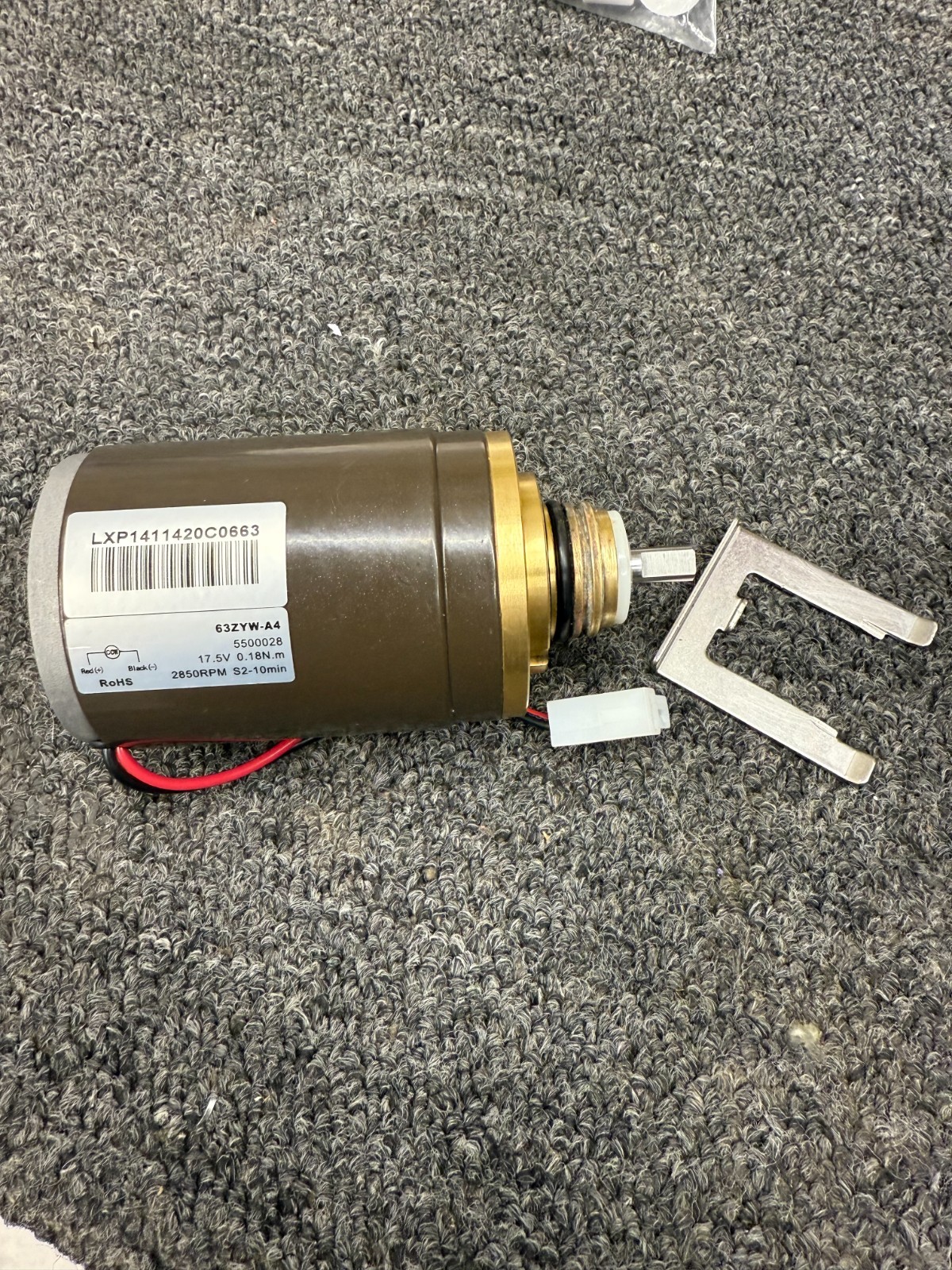 MAYTRONICS DOLPHIN M400, SUPREME, SIGMA PUMP MOTOR 5500028 , 63ZYW-A4( USED