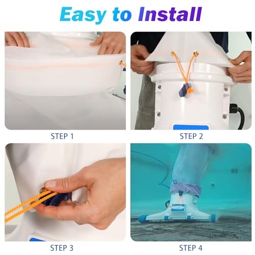 HH1510 Ultra Fine Debris Bag Replacement for Hammer-Head Swimming Pool Cleaner