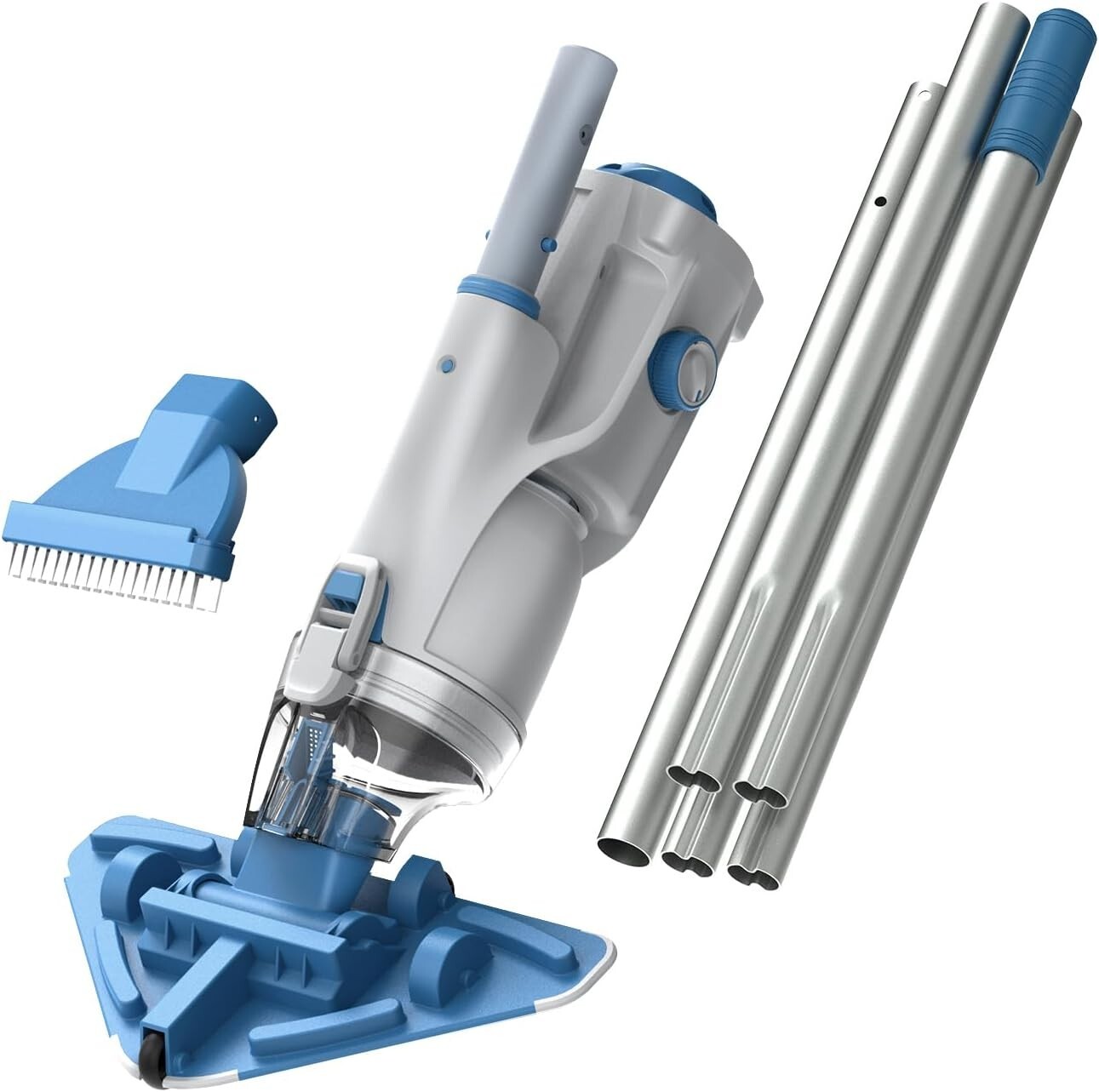 2025 Cordless Pool Cleaner with XL Head for Hard-to- Areas – 1- Service