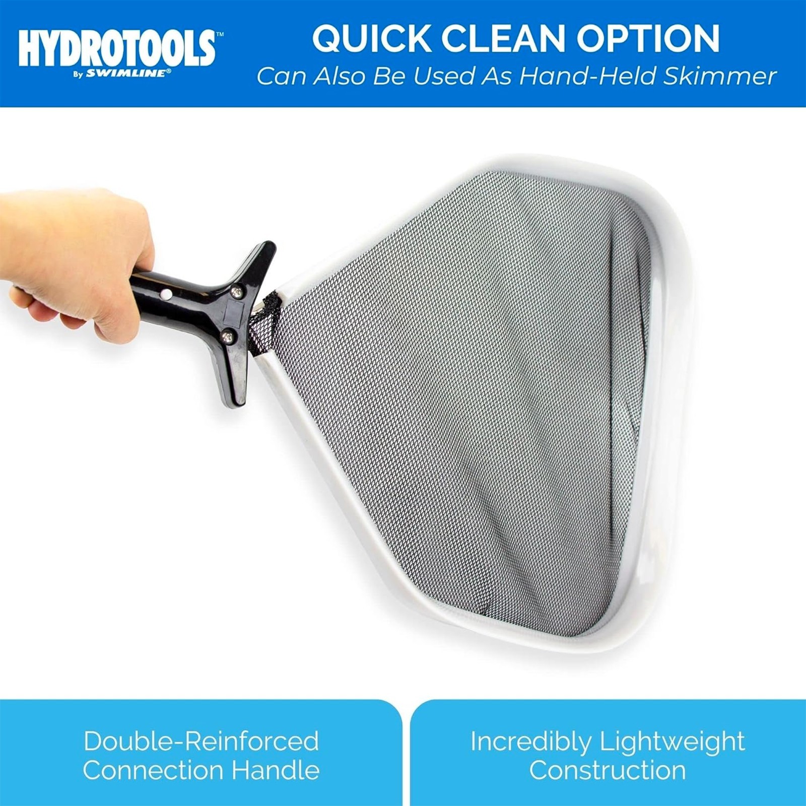 Swimline Hydrotools Professional Service Grade Swimming Pool Leaf Skimmer Net